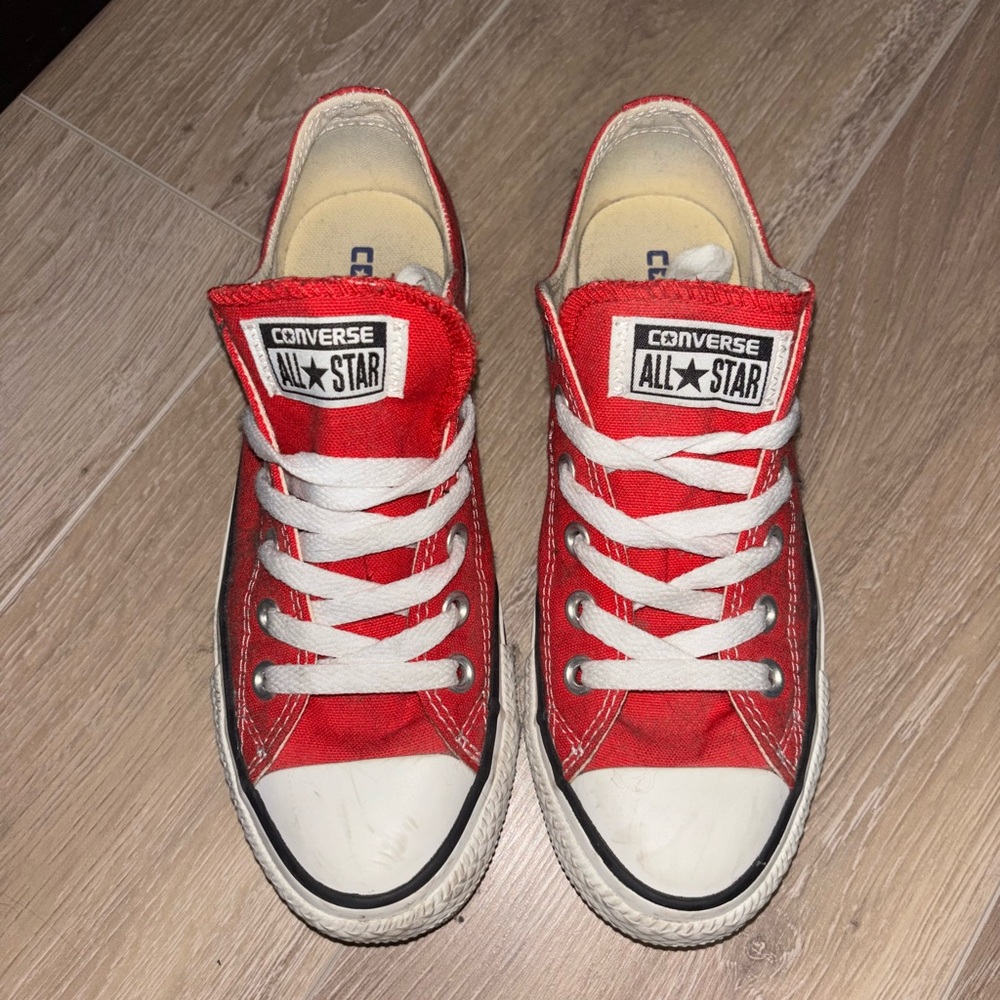 Converse Women's Red All Star Sneakers